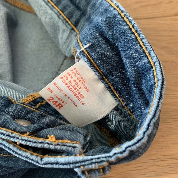 AG ‘the jegging’ skinny blue jeans - Picture 6 of 8